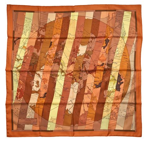 le monde est vaste hermes|LE MONDE EST VASTE HERMES SCARF BY CYRILLE .